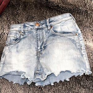 Kendall + Kylie The Icon style  distressed Jean Short Sz 24